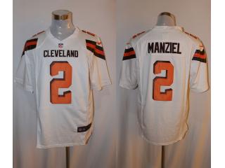 Cleveland Browns 2 Johnny Manziel Football Jersey White Fan edition
