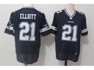 Dallas Cowboys 21 Ezekiel Elliott Elite Football Jersey Navy Blue
