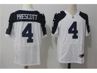 Dallas Cowboys 4 Dak Prescott Elite Football Jersey White