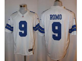 Dallas Cowboys 9 Tony Romo Football Jersey White