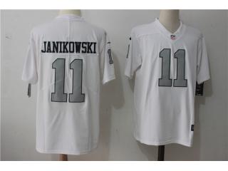 Oakland Raiders 11 Sebastian Janikowski Football Jersey Legend White