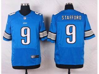 Detroit Lions 9 Matthew Stafford Elite Football Jersey Blue