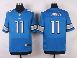 Detroit Lions 11 Marvin Jones Elite Football Jersey Blue