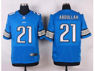 Detroit Lions 21 Ameer Abdullah Elite Football Jersey Blue