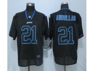 Detroit Lions 21 Ameer Abdullah Lights Out Black Elite Jersey