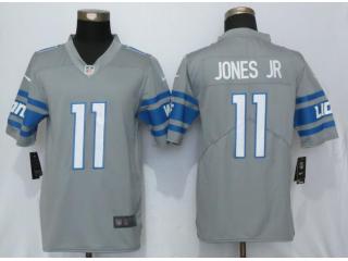 Detroit Lions 11 Marvin Jones Jr Football Jersey Legend Gray