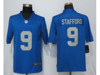Detroit Lions 9 Matthew Stafford Football Jersey Legend Blue
