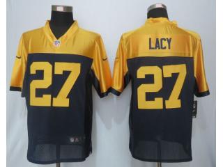 Green Bay Packers 27 Eddie Lacy Navy Blue Alternate Limited Jersey