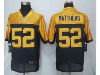 Green Bay Packers 52 Clay Matthews Navy Blue Alternate Limited Jersey