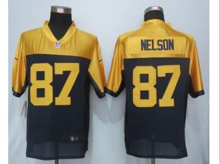 Green Bay Packers 87 Jordy Nelson Navy Blue Alternate Limited Jersey