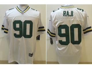 Green Bay Packers 90 B.J. Raji Elite Football Jersey White