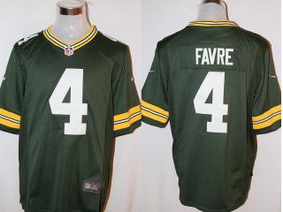 Green Bay Packers 4 Brett Favre Football Jersey