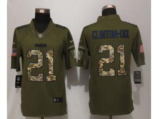 Green Bay Packers 21 Ha Clinton-Dix Salute To Service Limited Jersey