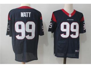 Houston Texans 99 JJ Watt Elite Football Jersey Navy Blue