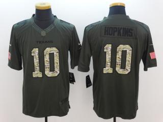 Houston Texans 10 DeAndre Hopkins Salute To Service Limited Jersey