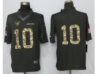 Houston Texans 10 DeAndre Hopkins Anthracite Salute To Service Limited Jersey