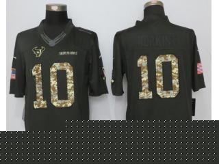 Houston Texans 10 DeAndre Hopkins Anthracite Salute To Service Limited Jersey