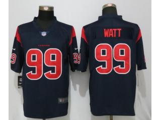 Houston Texans 99 JJ Watt Navy Blue Color Rush Limited Jersey