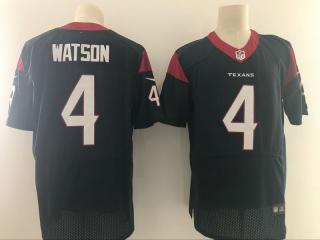 Houston Texans 4 Deshaun Watson Elite Football Jersey Navy Blue
