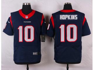 Houston Texans 10 DeAndre Hopkins Elite Football Jersey Navy Blue