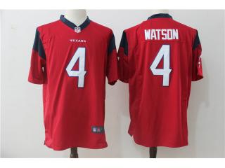Houston Texans 4 Deshaun Watson Football Jersey Red Fan Edition