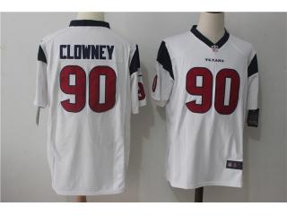Houston Texans 90 Jadeveon Clowney Football Jersey White Fan Edition