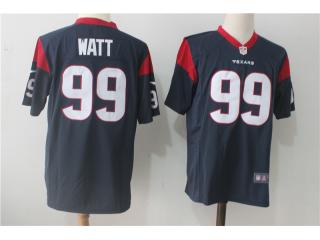 Houston Texans 99 JJ Watt Football Jersey Navy Blue Fan Edition