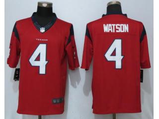 Houston Texans 4 Deshaun Watson Red Limited Jersey