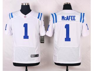 Indianapolis Colts 1 Pat McAfee Elite Football Jersey White