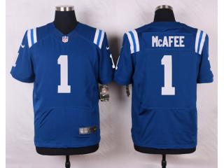 Indianapolis Colts 1 Pat McAfee Elite Football Jersey Blue