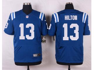 Indianapolis Colts 13 T. Y. Hilton Elite Football Jersey Blue