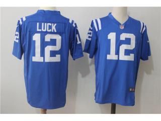 Indianapolis Colts 12 Andrew Luck Football Jersey Blue
