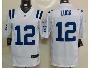 Indianapolis Colts 12 Andrew Luck Football Jersey White