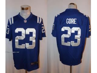 Indianapolis Colts 23 Frank Gore Football Jersey Blue