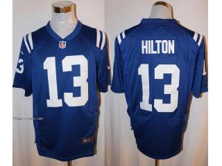 Indianapolis Colts 13 T. Y. Hilton Football Jersey Blue Fan Edition