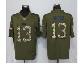 Indianapolis Colts 13 T. Y. Hilton Green Salute To Service Limited Jersey