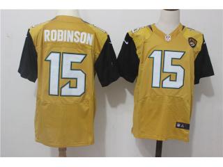 Jacksonville Jaguars 15 Allen Robinson elite Football Jersey Yellow