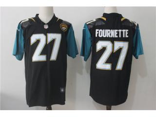 Jacksonville Jaguars 27 Leonard Fournette Football Jersey Black Fan Edition