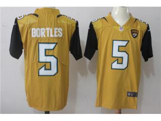 Jacksonville Jaguars 5 Blake Bortles Football Jersey Legend Yellow