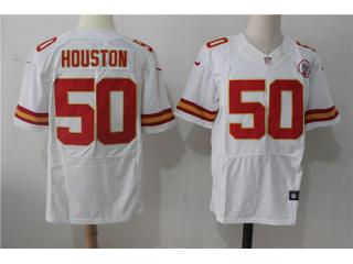 Kansas City Chiefs 50 Justin Houston Elite Football Jersey White