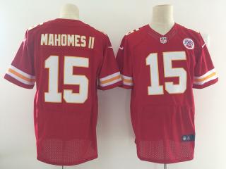 Kansas City Chiefs 15 Patrick Mahomes II Elite Football Jersey Red