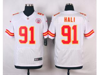 Kansas City Chiefs 91 Tamba Hali Elite Football Jersey White