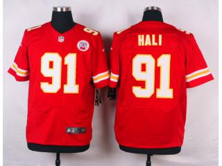 Kansas City Chiefs 91 Tamba Hali Elite Football Jersey Red