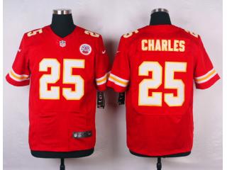 Kansas City Chiefs 25 Jamaal Charles Elite Football Jersey Red