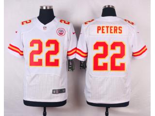 Kansas City Chiefs 22 Marcus Peters Elite Football Jersey White