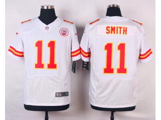 Kansas City Chiefs 11 Alex Smith Elite Football Jersey White