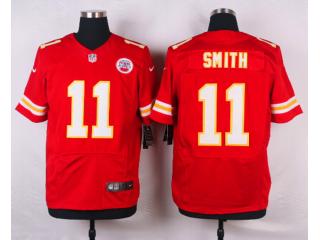 Kansas City Chiefs 11 Alex Smith Elite Football Jersey Red