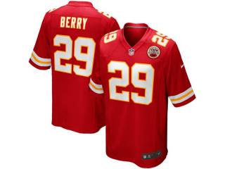 Kansas City Chiefs 29 Eric Berry Football Jersey Red Fan edition