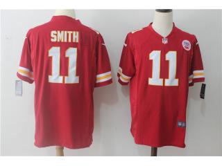 Kansas City Chiefs 11 Alex Smith Football Jersey Red Fan edition