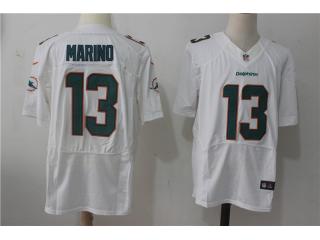 Miami Dolphins 13 Dan Marino Elite Football Jersey White